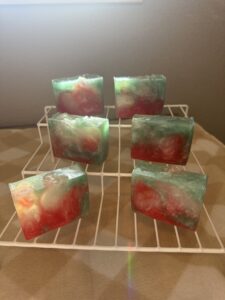 Cherry blossom aloe vera soap